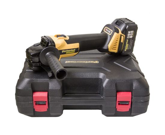 Бесщеточная аккумуляторная угловая шлифовальная машина PARTNERTOOL PBAG125SET-20 – изображение 2