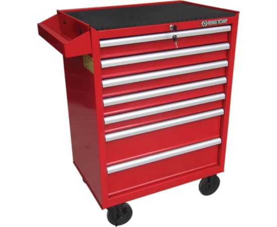Тележка инструментальная (7 ящиков) KING TONY 87434-7B – изображение 3