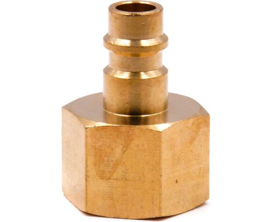 Соединение быстросъемное пневматическое HQ-PF12 «папа»-внутр. резьба 1/2" (латунь) HQ-mech УТ000002477 – изображение 3