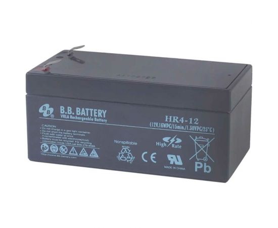 Аккумуляторная батарея 12 В, 3.6 Ач BB Battery HR 4-12 – изображение 3