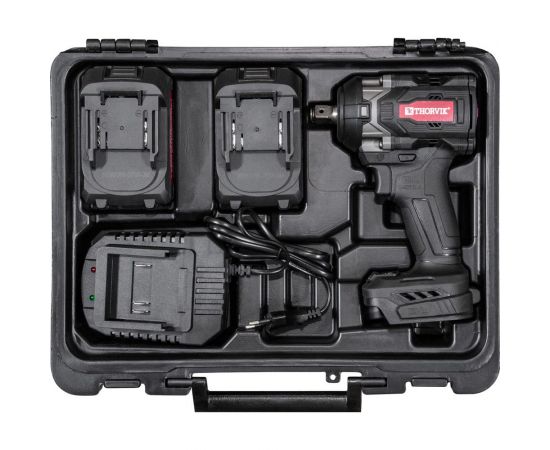 Ударный аккумуляторный бесщеточный гайковерт THORVIK BBIW12890 1/2DR, 21В, 890 Нм 53652 – изображение 3
