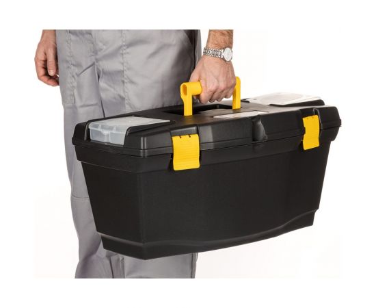 Ящик для инструментов Idiland mars 24, 610x320x300 мм, с органайзером черный 692214025ЧЕР – изображение 3