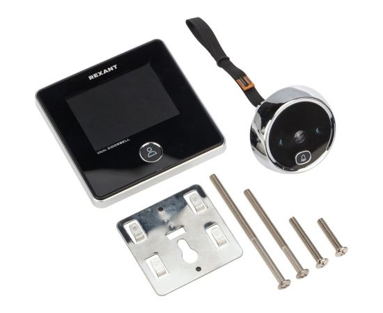Дверной видеоглазок REXANT dv-113 с дисплеем 2.8"" звонок и записи фото, аккумулятор 45-1113 – изображение 3