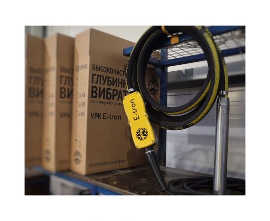 Глубинный вибратор со встроенным преобразователем VPK E-tron 36/220/5/10 ВЧ (Electron) 12010012699 – изображение 4