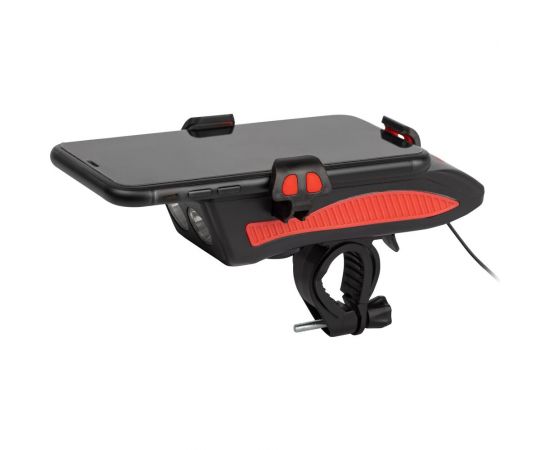 Велосипедный светодиодный фонарь ЭРА VA802 аккумуляторный powerbank сигнал держатель для телефона 5W Б0058230 – изображение 5