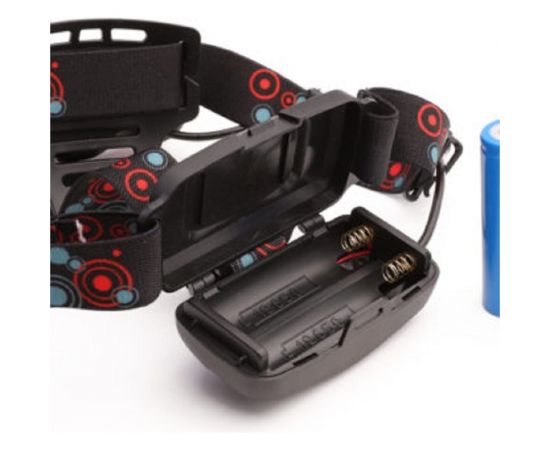 Налобный аккумуляторный фонарь Ultraflash LED5334 (3,7В, черный, 3LED, 5 Вт, фокус, 2 аккумулятор, 4 режима, USB, бокс, са) 15031 – изображение 6