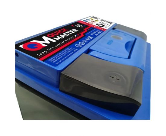 Аккумуляторная батарея Quick Master SP 6СТ-60 (L)-(1) 480А, 242x175x190 4657771813214 – изображение 6