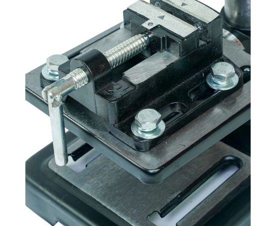 Вертикальный сверлильный станок Спец ССВ-500-16 220 В, 500 Вт, 600-2600 об/мин, 3-16 мм патрон, 5 скоростей, стол 160х160 мм, тиски в комплекте СПЕЦ-3262/370101 – изображение 8