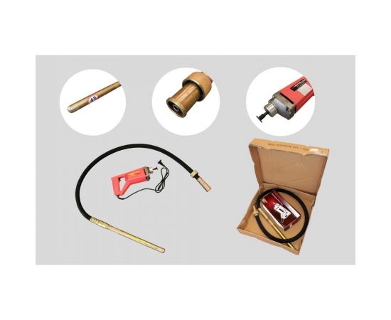 Портативный глубинный вибратор Промышленник ВЭ-45 вал 2 м, 800 Вт, 220В ВЭ45 – изображение 9