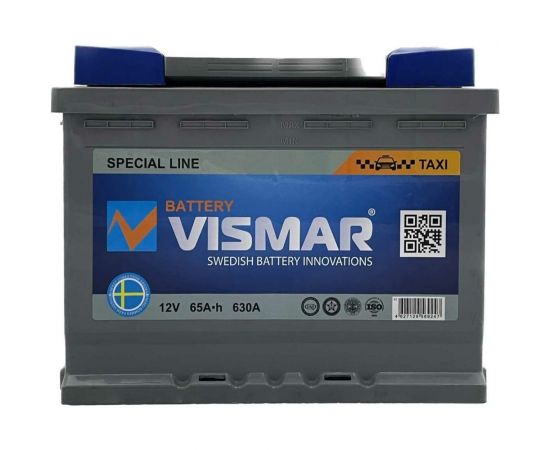 Аккумуляторная батарея VISMAR SP 6СТ-65 N (R)-(0) 630А, 242х175х190 4627129569247 