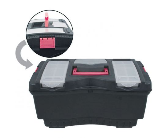 Пластиковый ящик для инструмента, 22 дюйма, 56х33х29 см КУРС 65560 