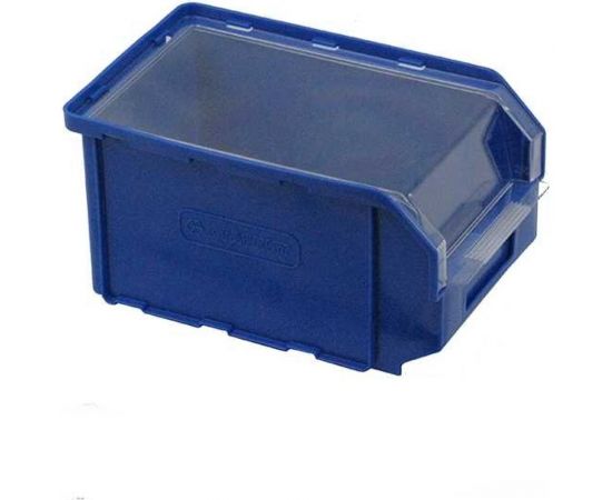 Пластиковый ящик с прозрачной крышкой СТАРКИТ 3,8 л, синий CК2-B 