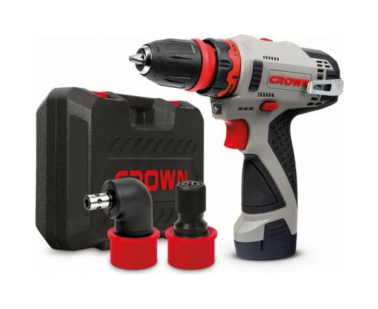 Аккумуляторный шуруповерт CROWN CT21072HQX-2 BMC 