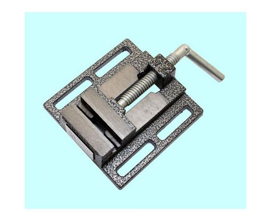 Станочные тиски TLX для сверлильных станков 150мм тип 2 неповоротные ход 148мм, паз 12х98мм 66394 