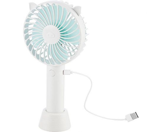 Вентилятор ENERGY EN-0610 USB (настольный, аккумулятор) белый 103932 