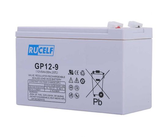 Аккумуляторная батарея GP 12-9 RUCELF КА-00008600 