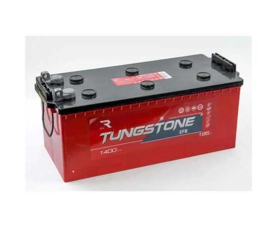 Автомобильный аккумулятор Tungstone Efb 6ст -195 росс.болт 190(L)4-ВBK-BK-1 