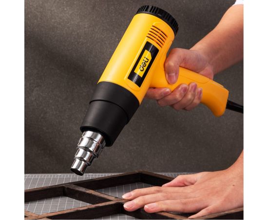 Термопистолет/технический фен DELI DL391201 2000Вт 103016 – изображение 11