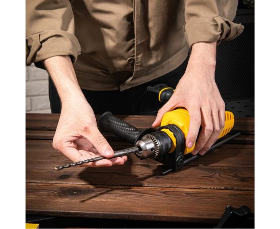 Сетевая ударная дрель DELI DL-CZ13-E2 (850Вт, ЗВП ф13мм, 3000 об/мин, реверс, картон) 102959 – изображение 11