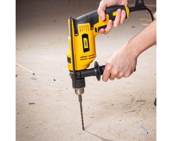 Сетевая ударная дрель DELI DL-CZ13-E2 (850Вт, ЗВП ф13мм, 3000 об/мин, реверс, картон) 102959 – изображение 14