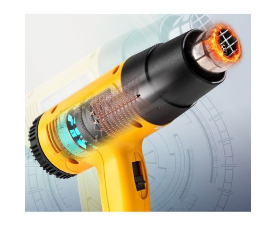 Термопистолет/технический фен DELI DL391201 2000Вт 103016 – изображение 14