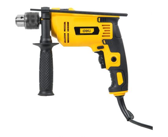 Сетевая ударная дрель DELI DL-CZ13-E2 (850Вт, ЗВП ф13мм, 3000 об/мин, реверс, картон) 102959 – изображение 16