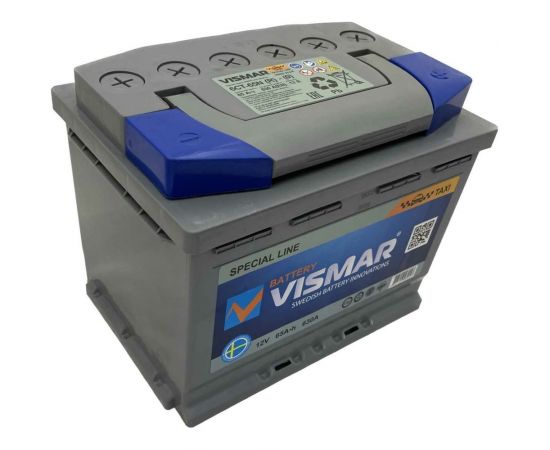 Аккумуляторная батарея VISMAR SP 6СТ-65 N (R)-(0) 630А, 242х175х190 4627129569247 – изображение 2