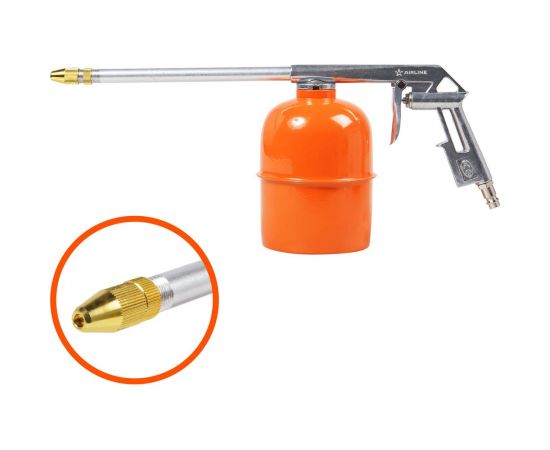 Моечный/мовильный пистолет Airline ПМ1 металл. бачок 900 мл ATBU055 – изображение 2