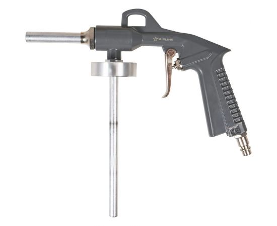 Пистолет для антигравийных и антикоррозийных составов под Евробаллон Airline с прямым соплом 50 мм ATBU050 – изображение 2