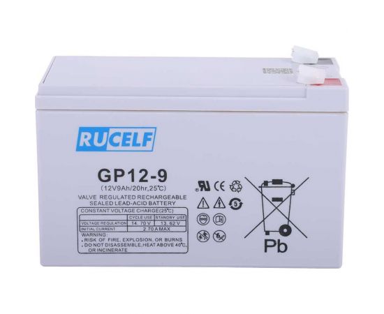 Аккумуляторная батарея GP 12-9 RUCELF КА-00008600 – изображение 2