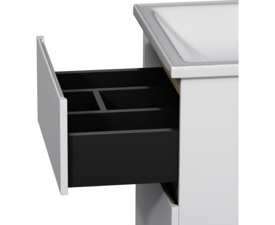 База под раковину AM.PM, X-Joy подвесная, 55 см, 2 ящика, белый глянец M85AFHX0552WG – изображение 2