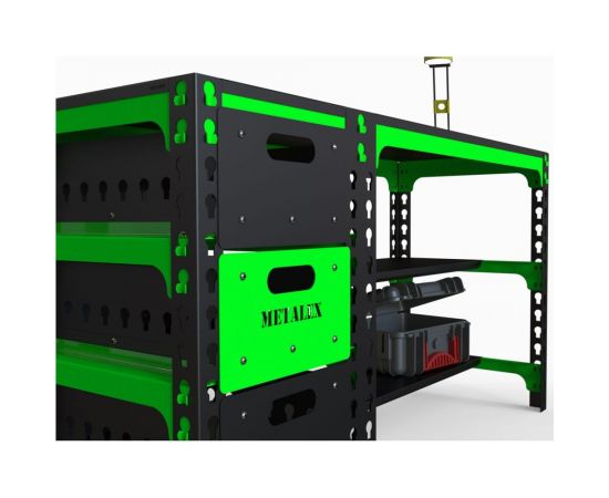 Металлический стол с выдвижными ящиками ООО Металекс 750x1600x600 мм SBY751660 – изображение 2