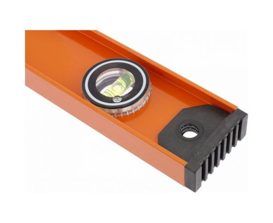 Алюминиевый уровень SPARTA ""Рельс"" 600 мм, 3 глазка 34046 – изображение 2