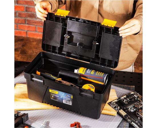 Ящик для инструментов DELI DL432417 380x200x180 мм 98477 – изображение 2