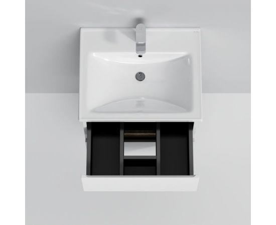 База под раковину AM.PM, X-Joy подвесная, 55 см, 2 ящика, белый глянец M85AFHX0552WG – изображение 3