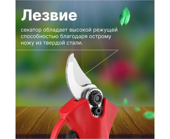 Аккумуляторный секатор WORTEX CBS 2535 ALL1 0329111 – изображение 3