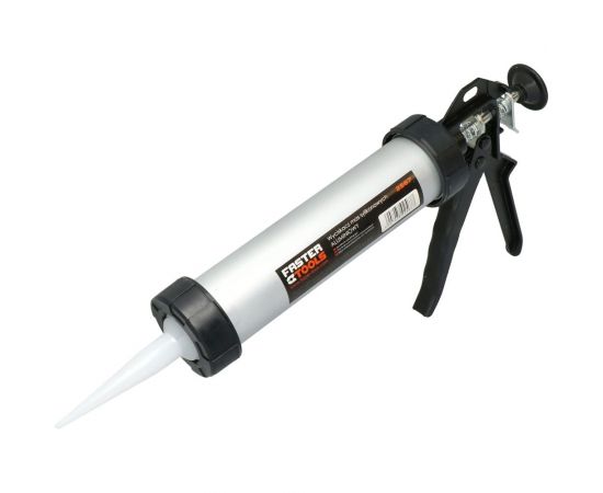Алюминиевый пистолет для силиконового герметика FASTER TOOLS 225 2567 – изображение 3