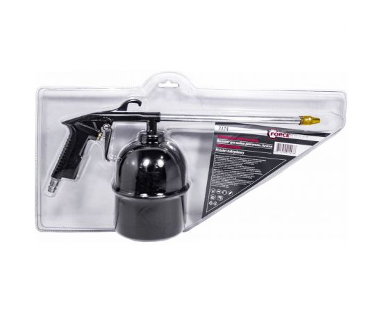 Пневмопистолет для мойки двигателя Forcekraft FK-2374 с бачком 51127 – изображение 4