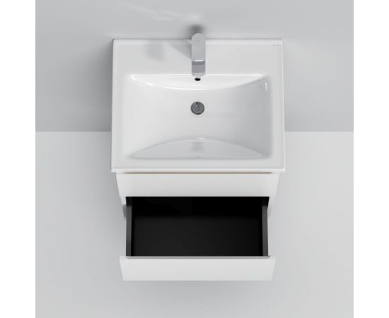 База под раковину AM.PM, X-Joy подвесная, 55 см, 2 ящика, белый глянец M85AFHX0552WG – изображение 4