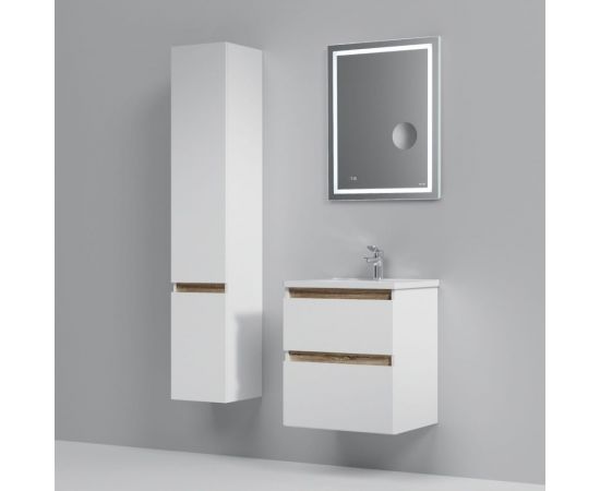 База под раковину AM.PM, X-Joy подвесная, 55 см, 2 ящика, белый глянец M85AFHX0552WG – изображение 5