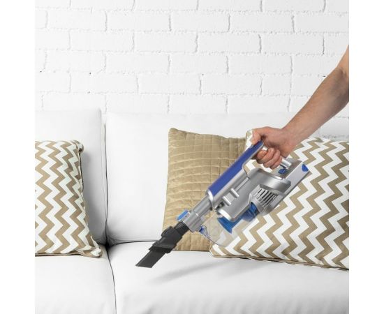 Вертикальный аккумуляторный пылесос циклонного типа Endever SkyClean VC-302, синий/серебристый 90246 – изображение 5