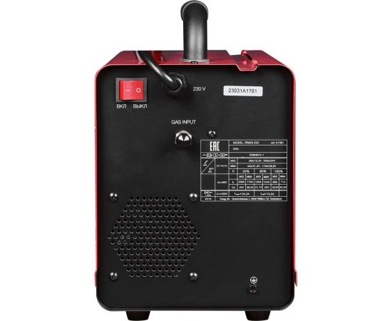 Сварочный полуавтомат инвертор FUBAG IRMIG 200 с горелкой 250 А 41391 – изображение 6