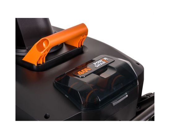 Аккумуляторный бесщеточный снегоуборщик WORX 2х4.0 А*ч, двойное ЗУ WG471E – изображение 6