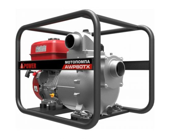 Бензиновая мотопомпа для сильно загрязненной воды A-iPower AWP80TX 30331 – изображение 6
