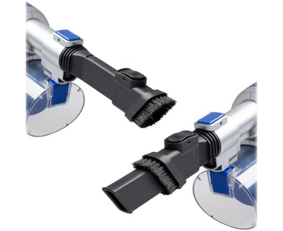 Вертикальный аккумуляторный пылесос циклонного типа Endever SkyClean VC-302, синий/серебристый 90246 – изображение 6