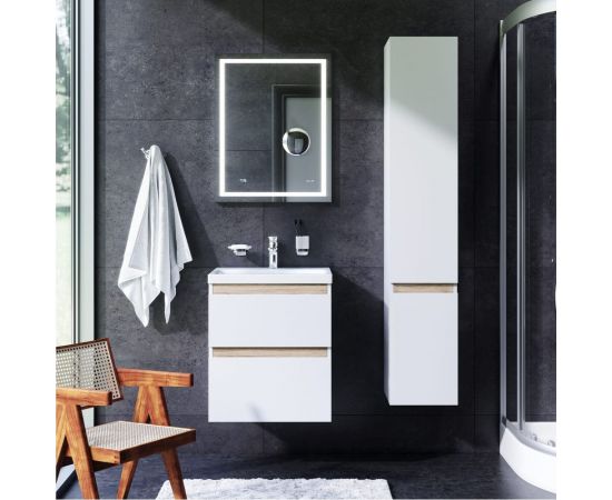 База под раковину AM.PM, X-Joy подвесная, 55 см, 2 ящика, белый глянец M85AFHX0552WG – изображение 7