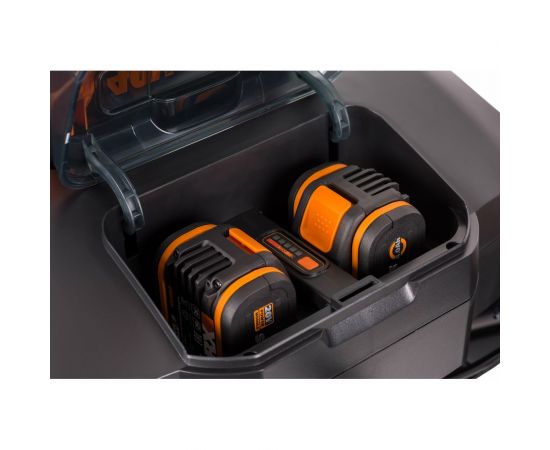 Аккумуляторный бесщеточный снегоуборщик WORX 2х4.0 А*ч, двойное ЗУ WG471E – изображение 7