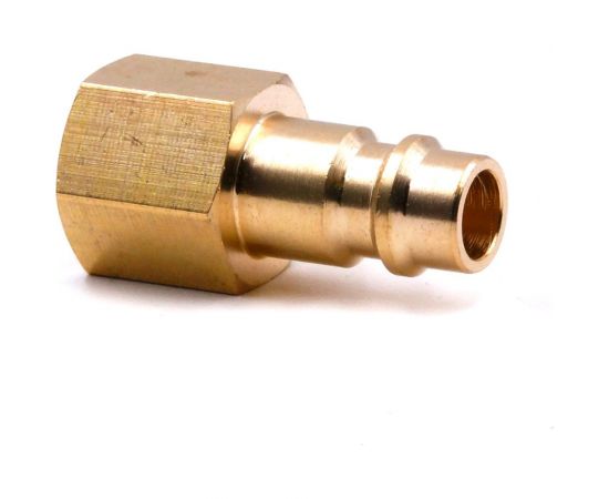 Соединение быстросъемное пневматическое HQ-PF14 «папа»-внутр. резьба 1/4" (латунь) HQ-mech УТ000002475 