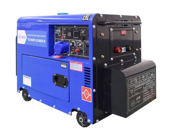 Инверторный дизельный сварочный генератор в кожухе ТСС DGW 7.0/250EDS-R 024377 