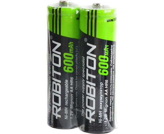 Аккумулятор ROBITON 2шт. SOLAR 600MHAA-2 14581 